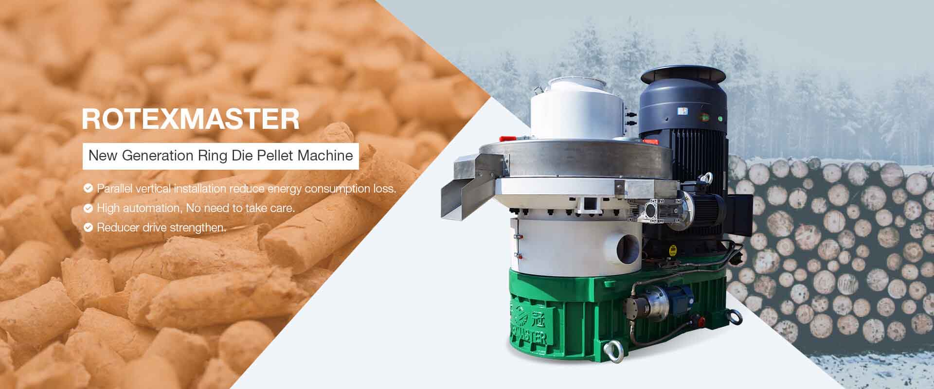 wood pellet machine