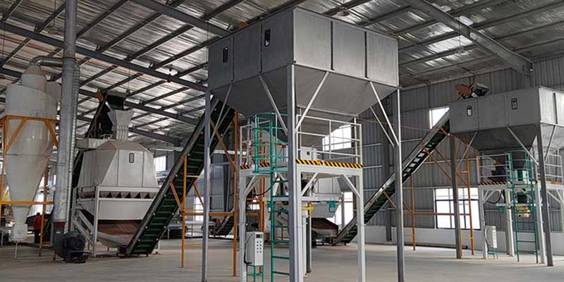 This Is A Regular 1-2T/H Wood Pellet Production Line Introduction