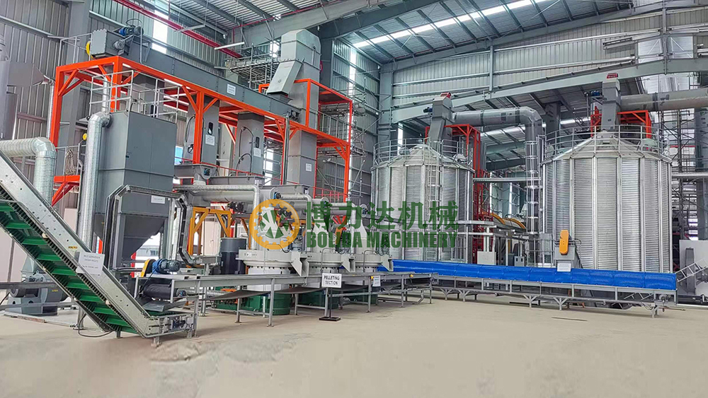 Shandong Bolida Group Sells Complete 880E Pellet Machine Production Line to Indonesia Shandong Bolida Group Sells Complete 880E Pellet Machine Production Line to Indonesia