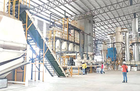 Malaysia12t/h wood pellet production line