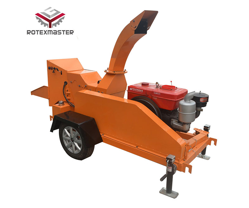 Diesel Wood Chipper